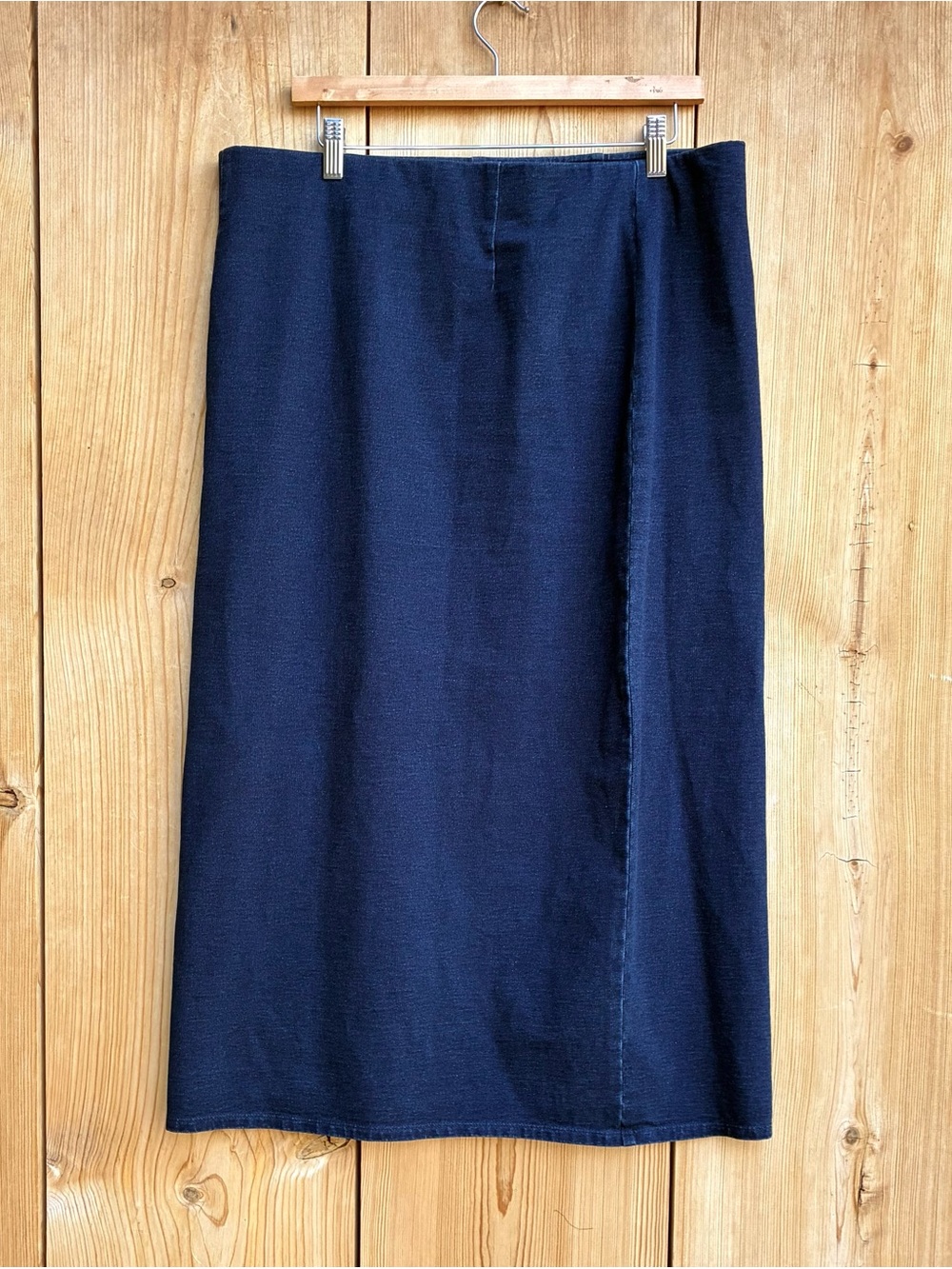 J. Jill Pure Jill Indigo Long Skirt Sz Large